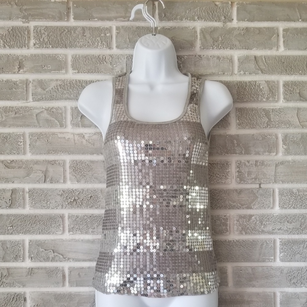 Sequin Tank Top
